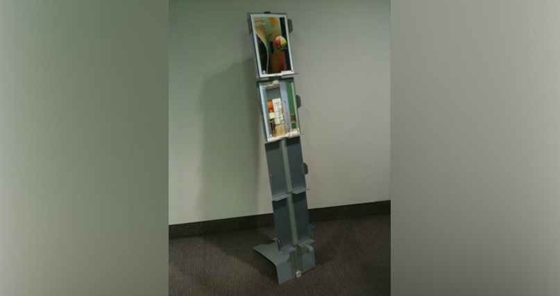 D8 vario Aluminium Brochure Stand