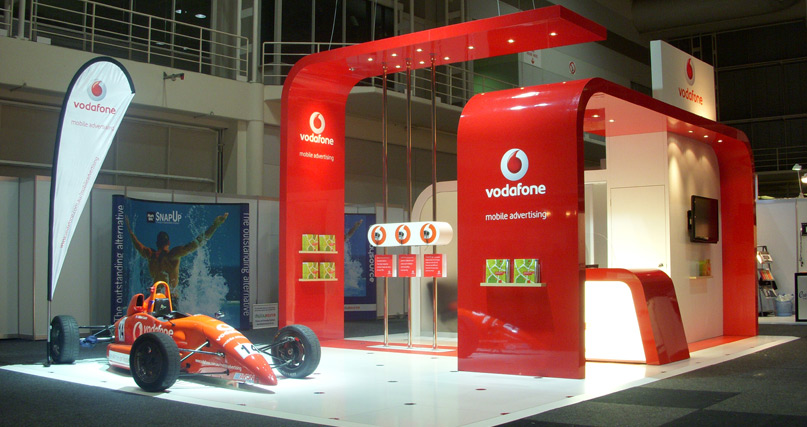 vodafone exhibition stands