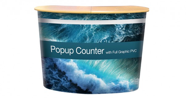 Pop-Up Portable Counter