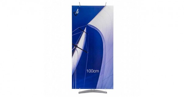 Aero D4 Konnect Banner Stand